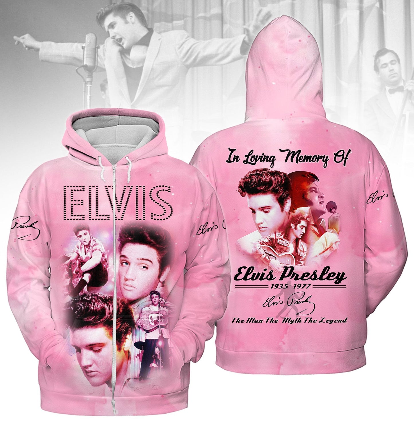 Elvis Presley Pnk Limited Edition 3D Apparels Full Shirt