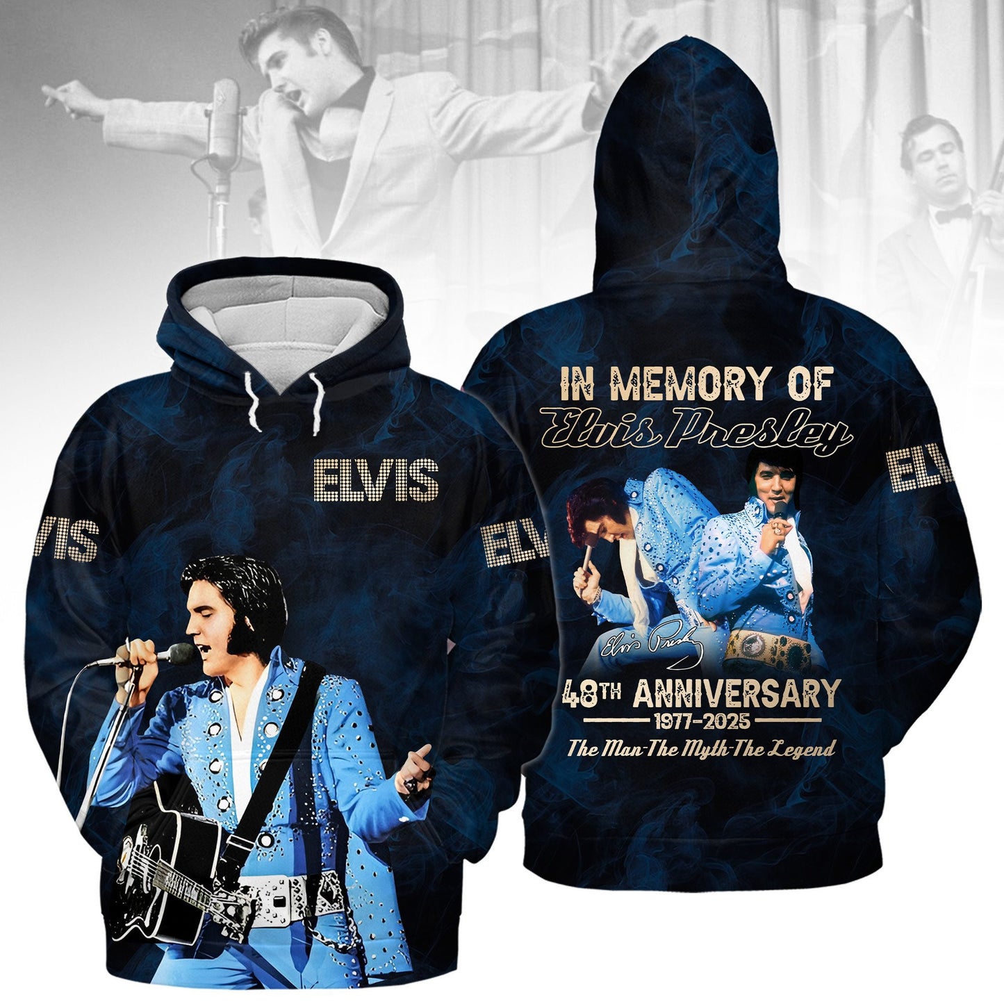 Elvis Presley Memory Limited Edition 3D Apparels Full Shirt