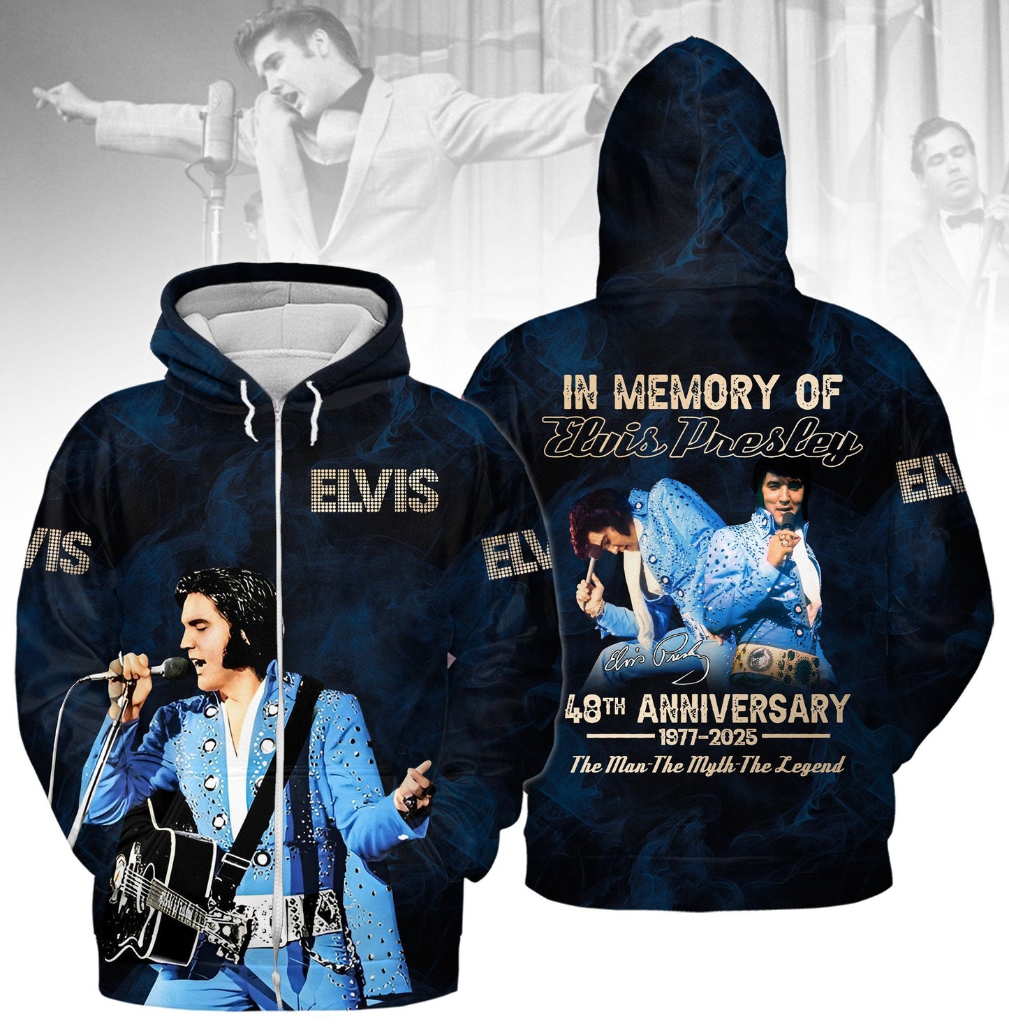 Elvis Presley Memory Limited Edition 3D Apparels Full Shirt