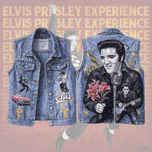 Elvis Presley Limited 1 Lightweight Sleeveless Denim Shirt