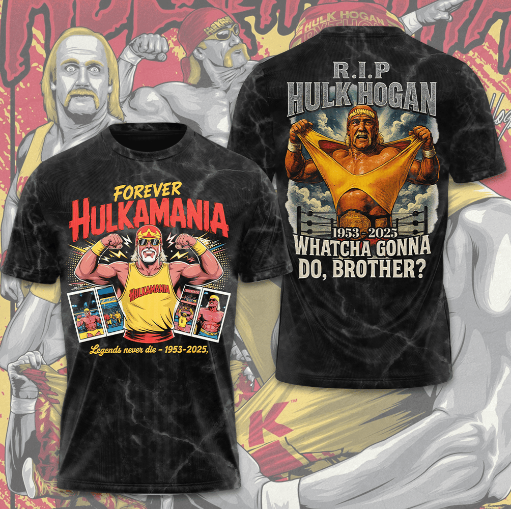 Hulk Hogan 2 Limited 3D Apparel