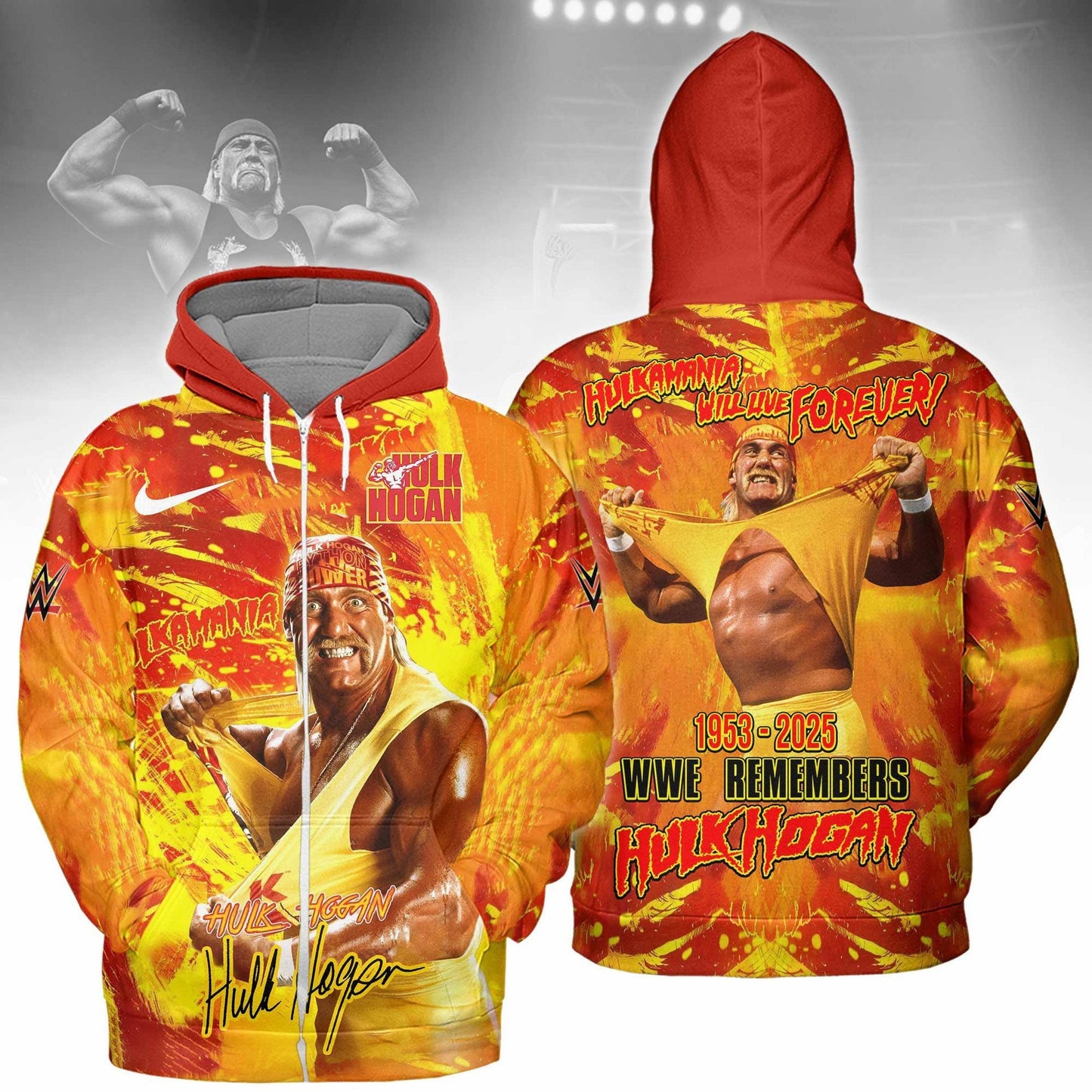 Hulk Hogan 3D Apparel Full Style