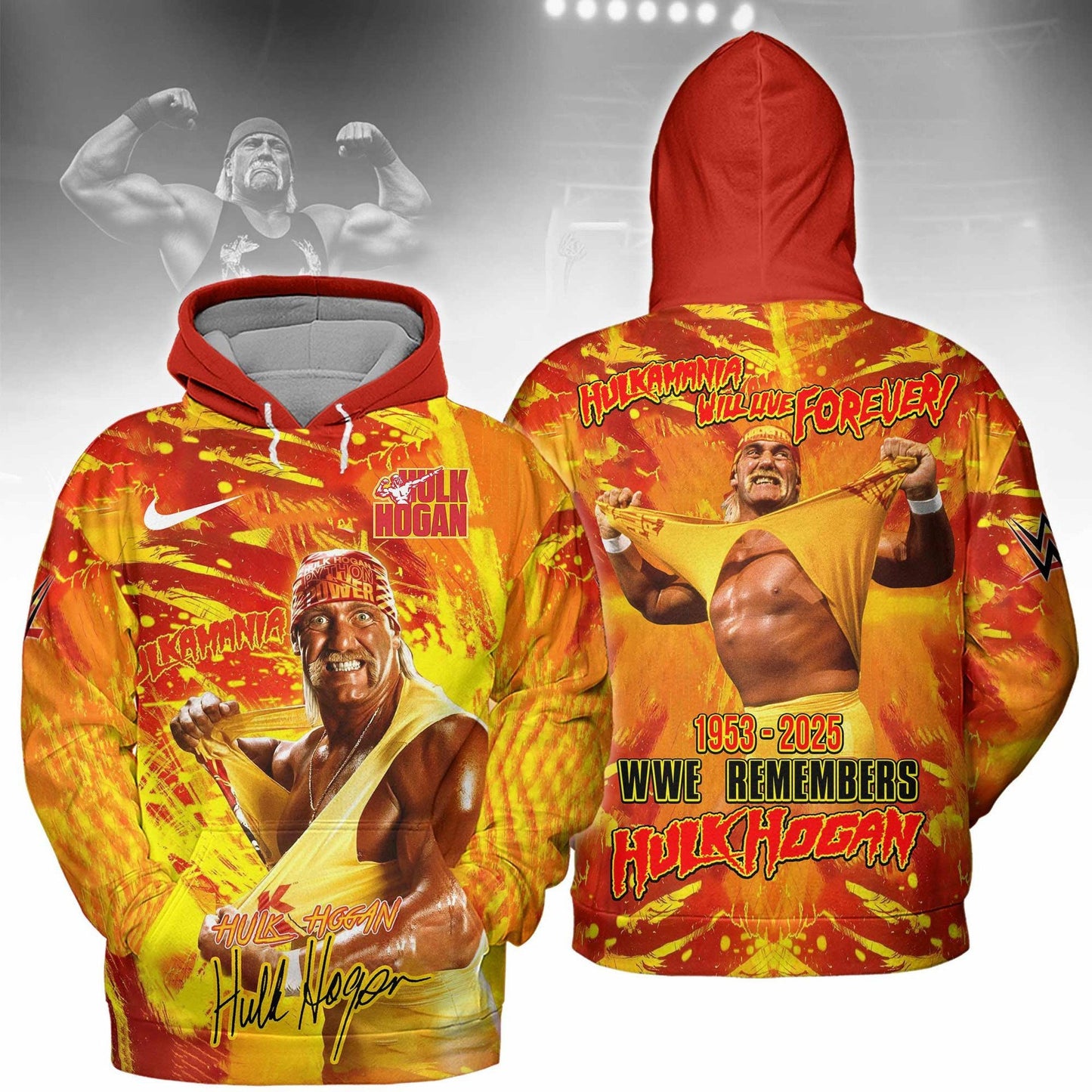 Hulk Hogan 3D Apparel Full Style