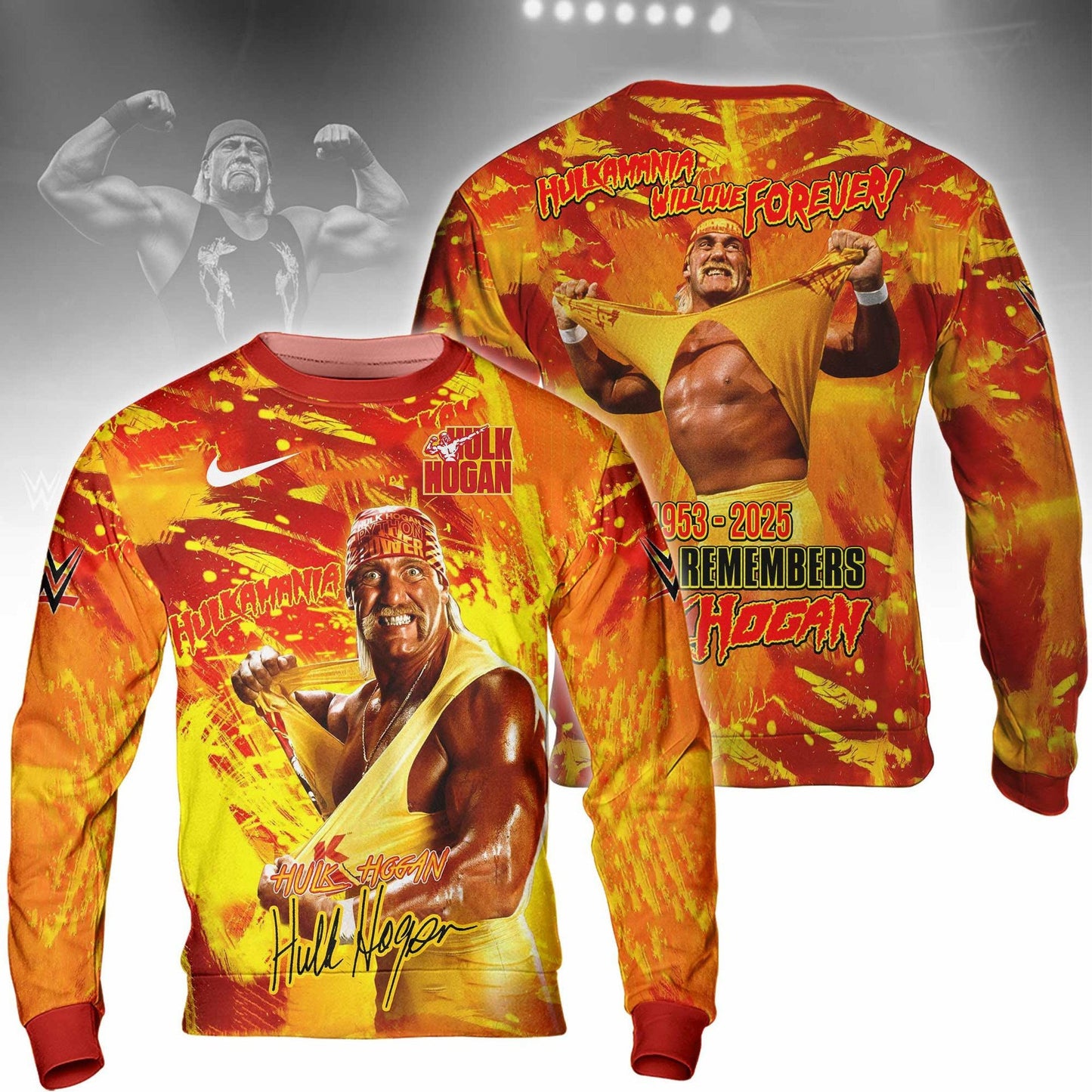 Hulk Hogan 3D Apparel Full Style