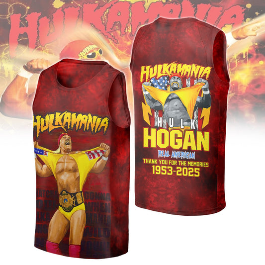 Hulk Hogan 1 Y-Back Muscle 3D Tank Top