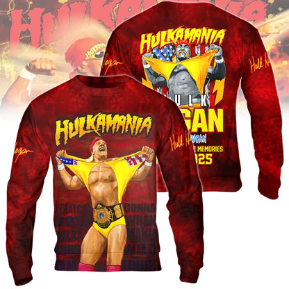 Hulk Hogan 3D Apparel Full Style