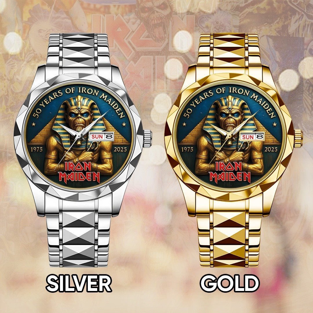 Iron Maiden 2 Diamond Alloy Luxury Quartz Watch