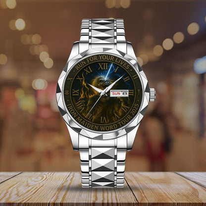 Iron Maiden 3 Diamond Alloy Luxury Quartz Watch