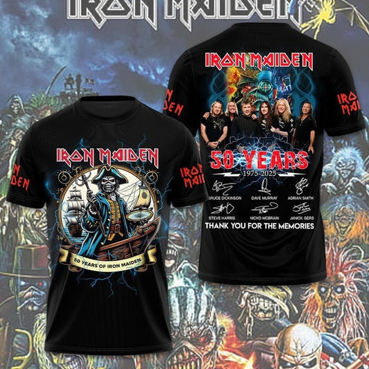 Iron Maiden Limited 3D Apparel