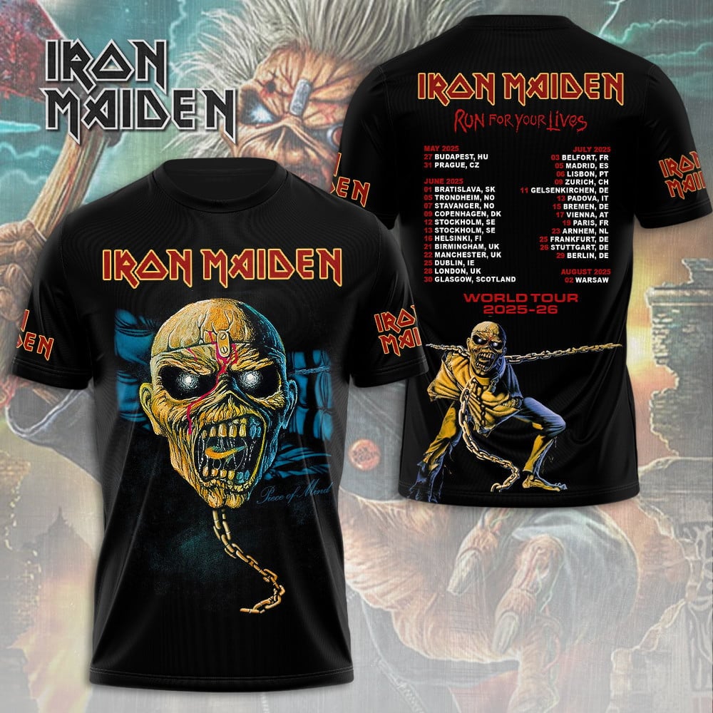 Iron Maiden 1 Limited 3D Apparel