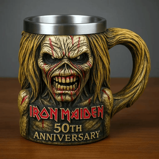Iron Maiden 1 50th Anniversary Eddie 3D Mug