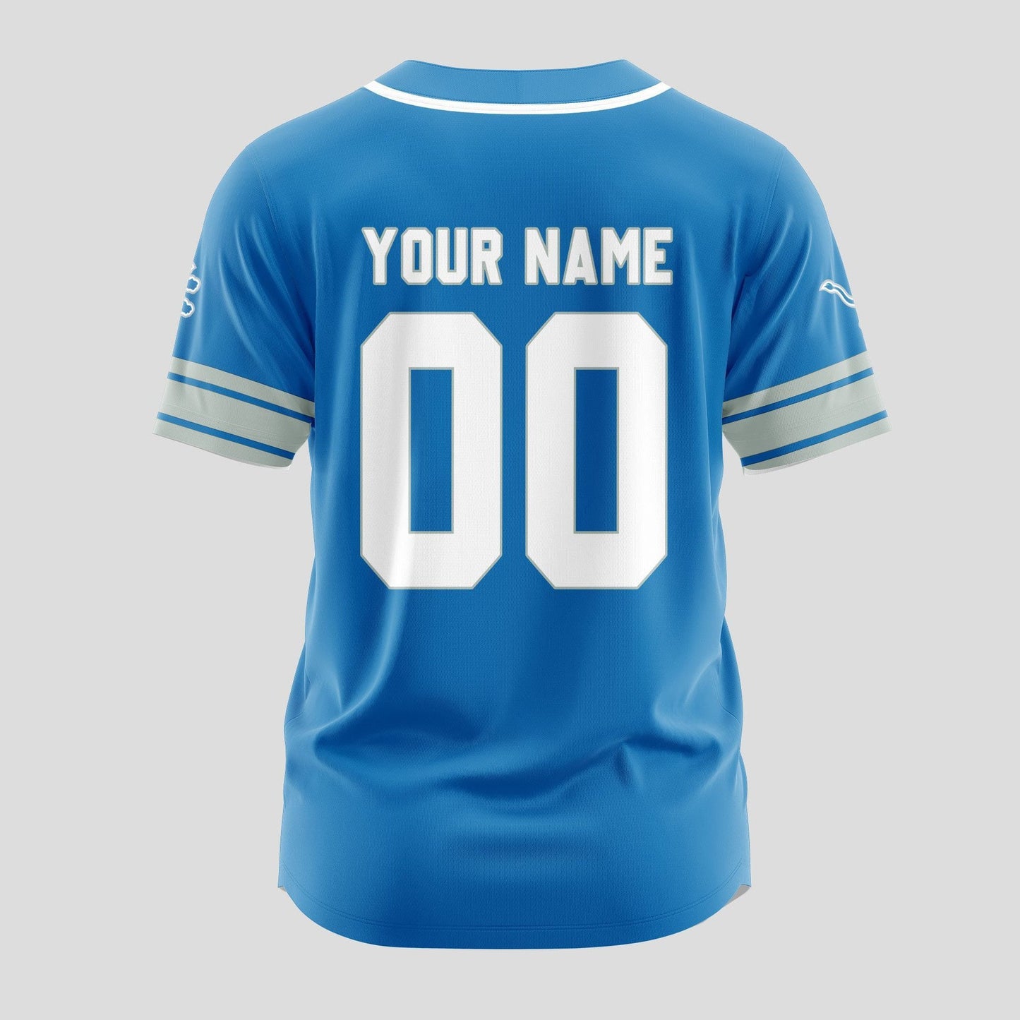 Detroit Lions | Classic PREMIUM 3D Apparel Baseball Jersey Custom Name Number
