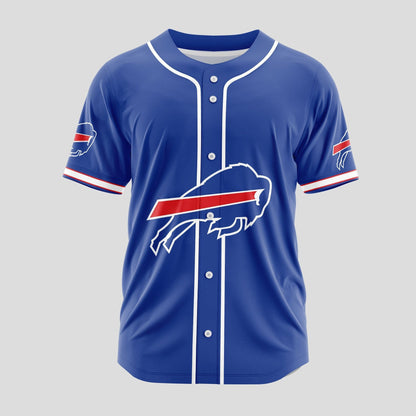 Buffalo Bills | Classic PREMIUM 3D Apparel Baseball Jersey Custom Name Number