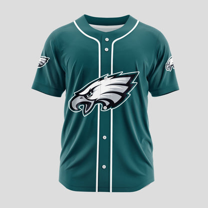 Philadelphia Eagles | Classic PREMIUM 3D Apparel Baseball Jersey Custom Name Number