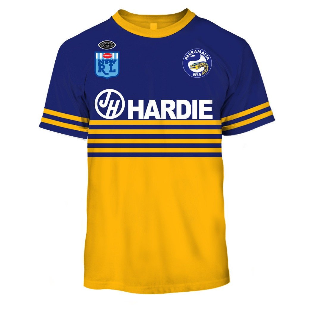 Balmain Tigers 1989 ARL/NRL Vintage Retro Heritage Jersey Custom Name Number