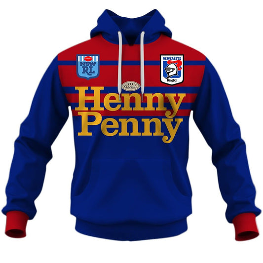 Newcastle Knights 1988 ARL/NRL Retro Heritage Classic Jersey Full Custom Name Number