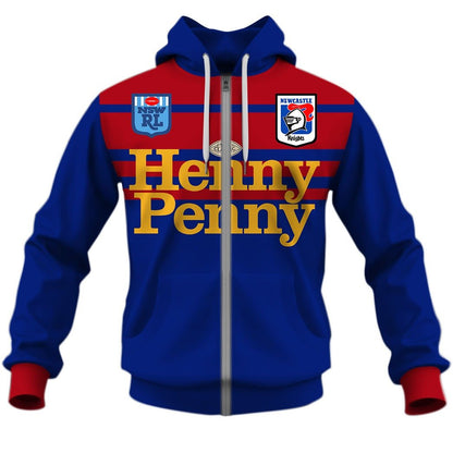 Newcastle Knights 1988 ARL/NRL Retro Heritage Classic Jersey Full Custom Name Number