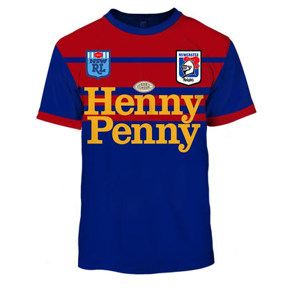 Newcastle Knights 1988 ARL/NRL Retro Heritage Classic Jersey Full Custom Name Number