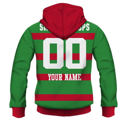 1989 South Sydney Rabbitohs Retro Jersey Full Custom Name Number