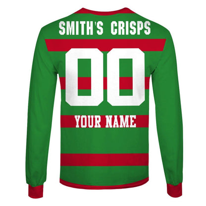 1989 South Sydney Rabbitohs Retro Jersey Full Custom Name Number