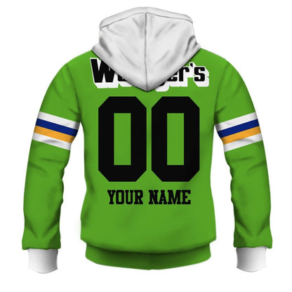 Canberra Raiders 1989 Woodgers ARL/NRL Vintage Retro Heritage Jersey Full Custom Name Number