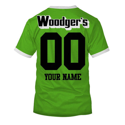 Canberra Raiders 1989 Woodgers ARL/NRL Vintage Retro Heritage Jersey Full Custom Name Number