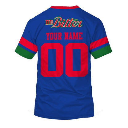 1995 Auckland New Zealand Warriors Rugby League Home Jersey Full Custom Name Number