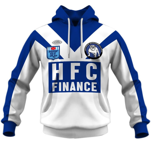 Canterbury Bankstown Bulldogs HFC 1985 ARL/NRL Retro Heritage Jersey Full Custom Name Number