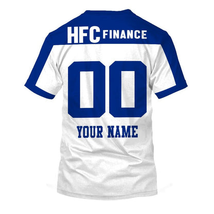 Canterbury Bankstown Bulldogs HFC 1985 ARL/NRL Retro Heritage Jersey Full Custom Name Number