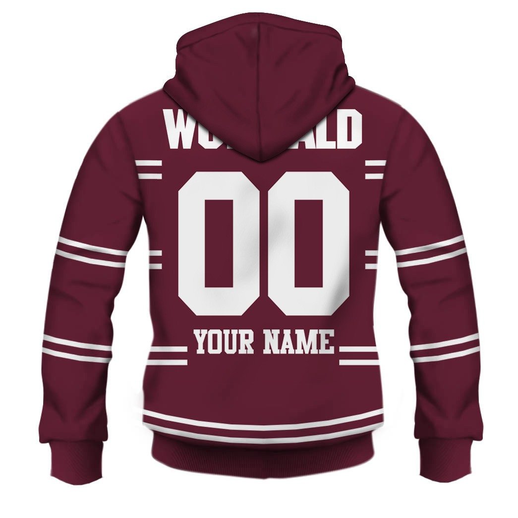 Manly Sea Eagles 1987 ARL/NRL Vintage Retro Jersey Full Custom Name Number