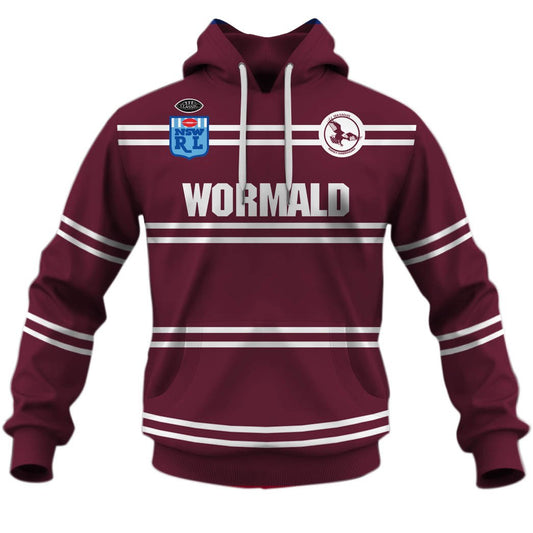 Manly Sea Eagles 1987 ARL/NRL Vintage Retro Jersey Full Custom Name Number