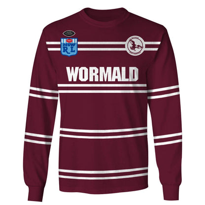 Manly Sea Eagles 1987 ARL/NRL Vintage Retro Jersey Full Custom Name Number