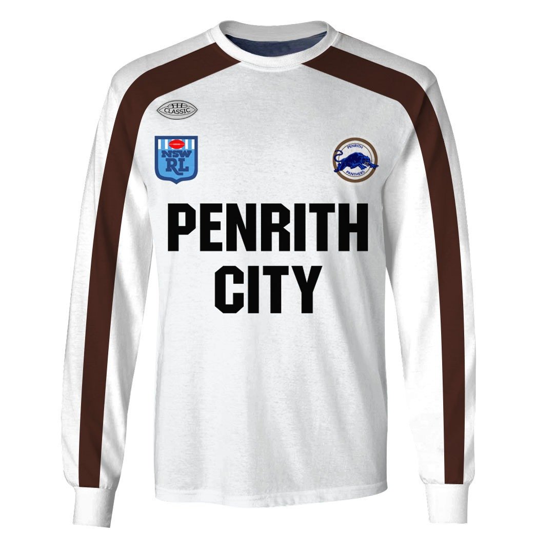 1988 Penrith Panthers Retro Jersey Full Custom Name Number