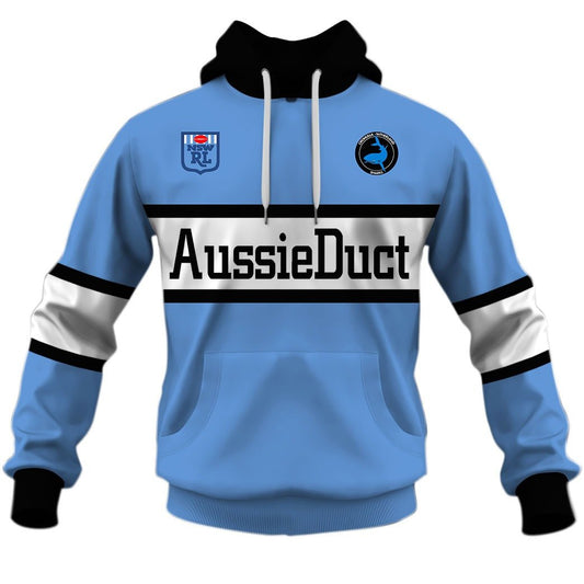 Cronulla Sharks 1988 ARL/NRL Retro Heritage Classic Jersey Full Custom Name Number