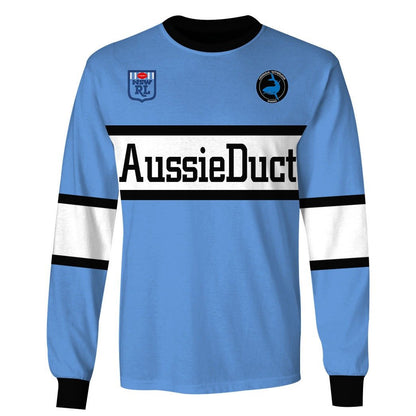 Cronulla Sharks 1988 ARL/NRL Retro Heritage Classic Jersey Full Custom Name Number