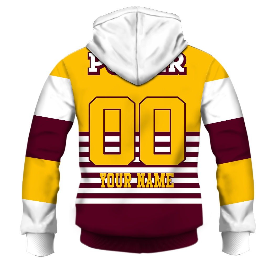 Brisbane Broncos 1988 ARL/NRL Vintage Retro Heritage Jersey Full Custom Name Number