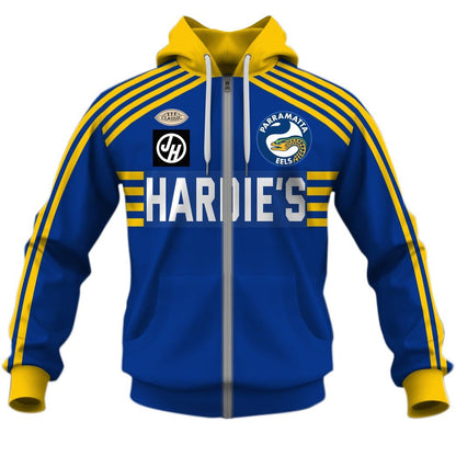 Parramatta Eels 1982 ARL/NRL Vintage Retro Jersey Full Custom Name Number