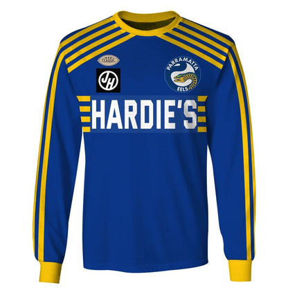 Parramatta Eels 1982 ARL/NRL Vintage Retro Jersey Full Custom Name Number
