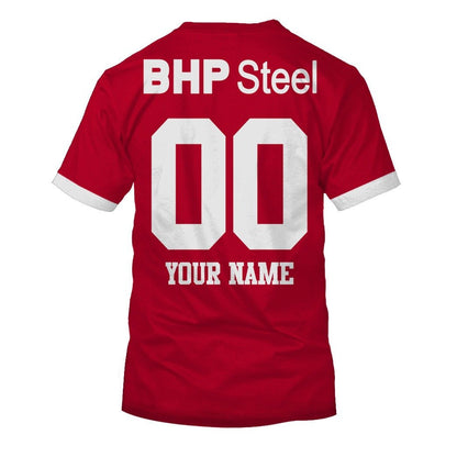 Illawarra Steelers 1987 ARL/NRL Vintage Retro Jersey Full Custom Name Number