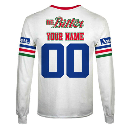 1995 Auckland New Zealand Warriors Rugby League Away Jersey Full Custom Name Number