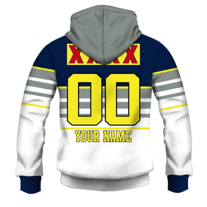 North Queensland Cowboys 1995 ARL/NRL Vintage Retro Heritage Jersey Full Custom Name Number