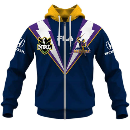 Personalised NRL Melbourne Storm 1999 Vintage Home Jersey Full Custom Name Number