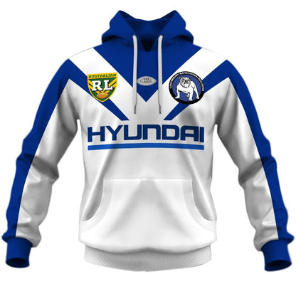 Canterbury Bankstown Bulldogs 1995 ARL/NRL Retro Heritage Jersey Full Custom Name Number