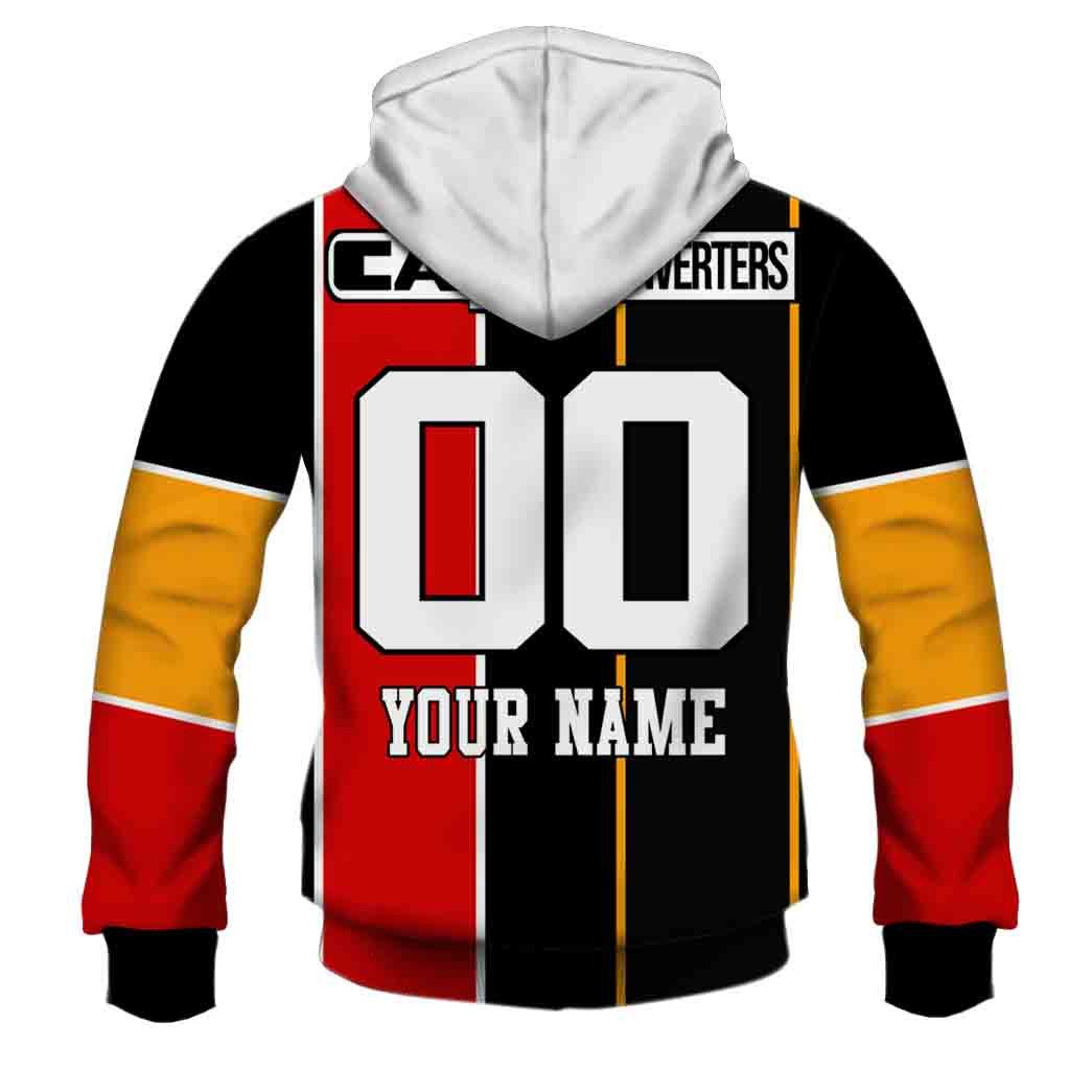 Vintage 1995 NRL Western Reds Retro Jersey Full Custom Name Number