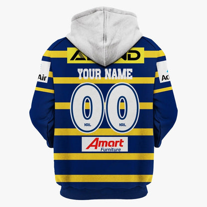 Personalized Parramatta Eels 2019 Home Jersey Full Custom Name Number
