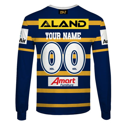 Personalized Parramatta Eels 2019 Home Jersey Full Custom Name Number
