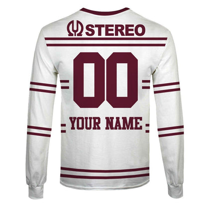 Personalized Manly Sea Eagles NRL 1976 Retro Throwback Vintage Jersey Full Custom Name Number