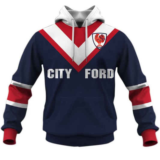 Sydney Roosters 1976 ARL/NRL Vintage Retro Jersey Full Custom Name Number