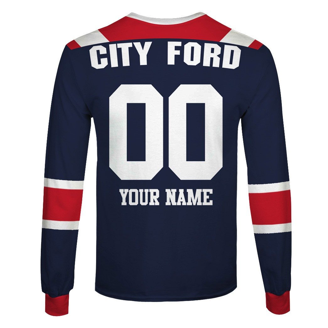 Sydney Roosters 1976 ARL/NRL Vintage Retro Jersey Full Custom Name Number