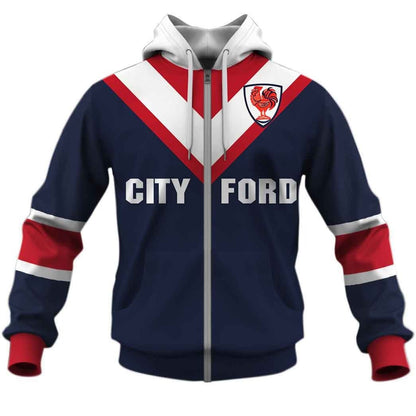 Sydney Roosters 1976 ARL/NRL Vintage Retro Jersey Full Custom Name Number